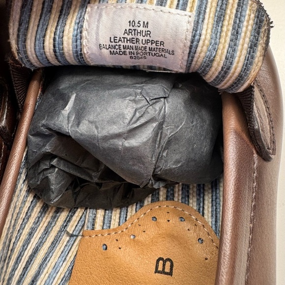 Supply‎ Lab Men\'s Brown Dress Loafer Shoes 10.5 M Slip On Penny Leather NEW main image 6